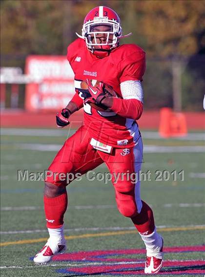 Thumbnail 1 in Cardinal Spellman @ St. John the Baptist (CHSFL Class A Semifinal) photogallery.
