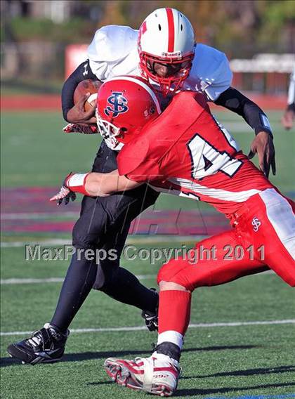 Thumbnail 3 in Cardinal Spellman @ St. John the Baptist (CHSFL Class A Semifinal) photogallery.