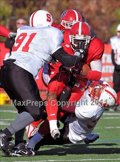 Thumbnail 3 in Cardinal Spellman @ St. John the Baptist (CHSFL Class A Semifinal) photogallery.