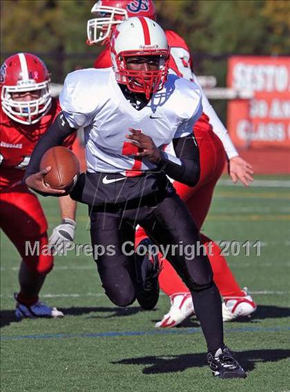 Thumbnail 2 in Cardinal Spellman @ St. John the Baptist (CHSFL Class A Semifinal) photogallery.
