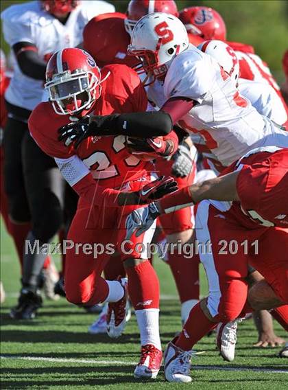 Thumbnail 3 in Cardinal Spellman @ St. John the Baptist (CHSFL Class A Semifinal) photogallery.