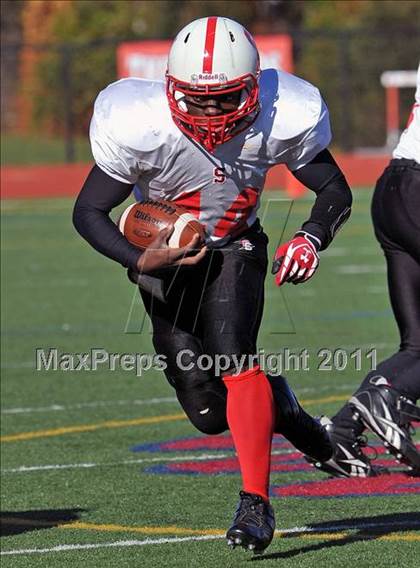 Thumbnail 2 in Cardinal Spellman @ St. John the Baptist (CHSFL Class A Semifinal) photogallery.