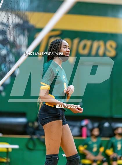 Thumbnail 3 in Seventy-First vs Pine Forest (Trojan Invitational Volleyball Tournament) photogallery.