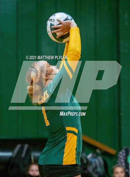Thumbnail 2 in Seventy-First vs Pine Forest (Trojan Invitational Volleyball Tournament) photogallery.