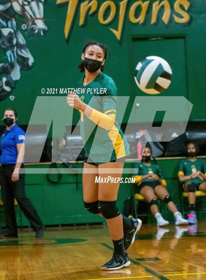 Thumbnail 3 in Seventy-First vs Pine Forest (Trojan Invitational Volleyball Tournament) photogallery.
