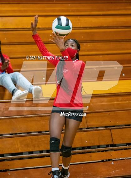 Thumbnail 1 in Seventy-First vs Pine Forest (Trojan Invitational Volleyball Tournament) photogallery.