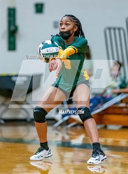 Thumbnail 2 in Seventy-First vs Pine Forest (Trojan Invitational Volleyball Tournament) photogallery.