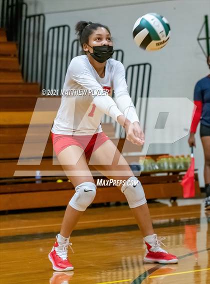 Thumbnail 1 in Seventy-First vs Pine Forest (Trojan Invitational Volleyball Tournament) photogallery.