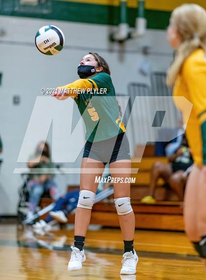 Thumbnail 3 in Seventy-First vs Pine Forest (Trojan Invitational Volleyball Tournament) photogallery.