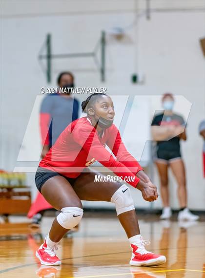 Thumbnail 1 in Seventy-First vs Pine Forest (Trojan Invitational Volleyball Tournament) photogallery.