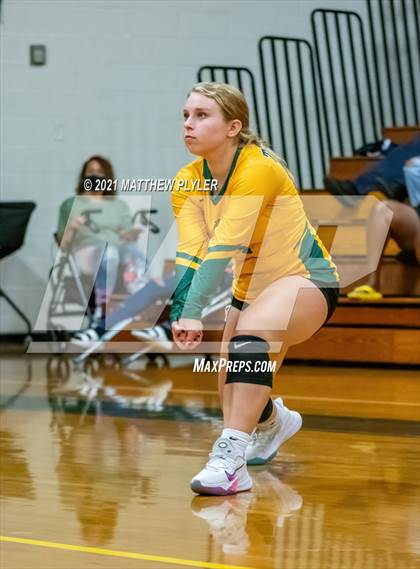 Thumbnail 2 in Seventy-First vs Pine Forest (Trojan Invitational Volleyball Tournament) photogallery.