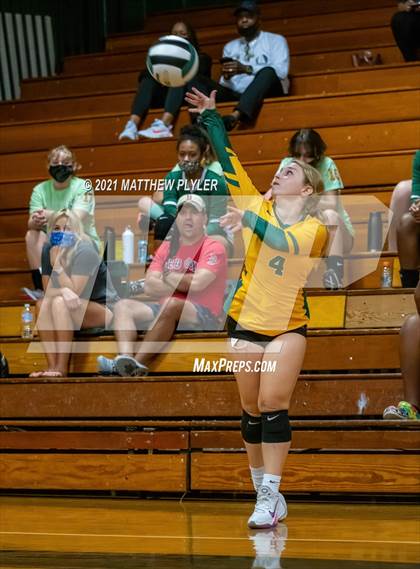 Thumbnail 3 in Seventy-First vs Pine Forest (Trojan Invitational Volleyball Tournament) photogallery.