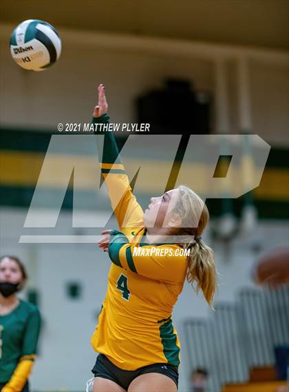 Thumbnail 2 in Seventy-First vs Pine Forest (Trojan Invitational Volleyball Tournament) photogallery.
