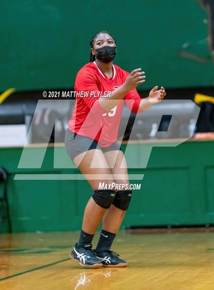 Thumbnail 1 in Seventy-First vs Pine Forest (Trojan Invitational Volleyball Tournament) photogallery.