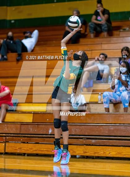 Thumbnail 1 in Seventy-First vs Pine Forest (Trojan Invitational Volleyball Tournament) photogallery.