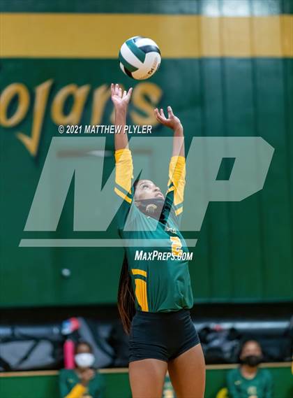 Thumbnail 2 in Seventy-First vs Pine Forest (Trojan Invitational Volleyball Tournament) photogallery.