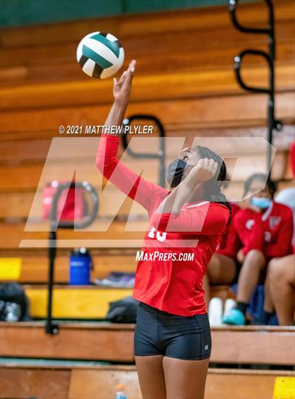 Thumbnail 3 in Seventy-First vs Pine Forest (Trojan Invitational Volleyball Tournament) photogallery.