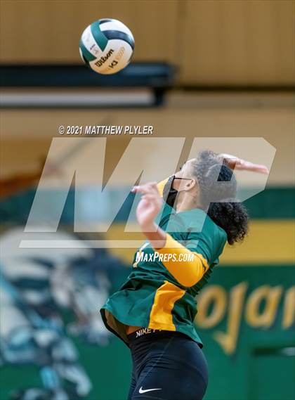 Thumbnail 2 in Seventy-First vs Pine Forest (Trojan Invitational Volleyball Tournament) photogallery.