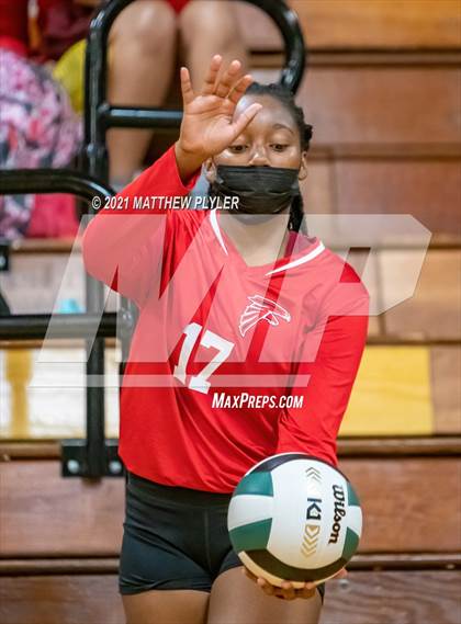 Thumbnail 1 in Seventy-First vs Pine Forest (Trojan Invitational Volleyball Tournament) photogallery.
