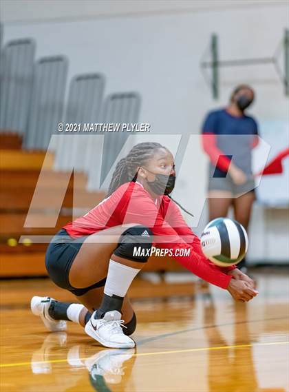 Thumbnail 1 in Seventy-First vs Pine Forest (Trojan Invitational Volleyball Tournament) photogallery.