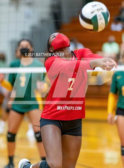 Thumbnail 2 in Seventy-First vs Pine Forest (Trojan Invitational Volleyball Tournament) photogallery.