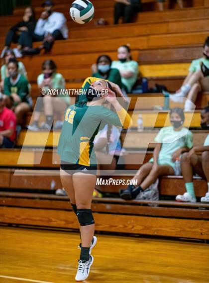Thumbnail 3 in Seventy-First vs Pine Forest (Trojan Invitational Volleyball Tournament) photogallery.