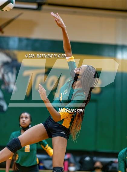 Thumbnail 3 in Seventy-First vs Pine Forest (Trojan Invitational Volleyball Tournament) photogallery.