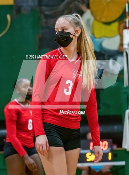 Thumbnail 2 in Seventy-First vs Pine Forest (Trojan Invitational Volleyball Tournament) photogallery.