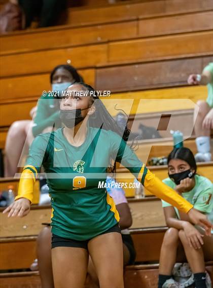 Thumbnail 3 in Seventy-First vs Pine Forest (Trojan Invitational Volleyball Tournament) photogallery.