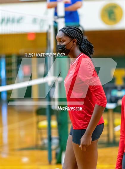 Thumbnail 1 in Seventy-First vs Pine Forest (Trojan Invitational Volleyball Tournament) photogallery.