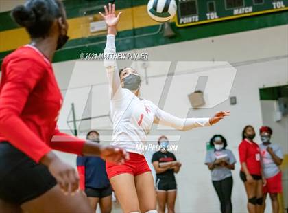 Thumbnail 1 in Seventy-First vs Pine Forest (Trojan Invitational Volleyball Tournament) photogallery.