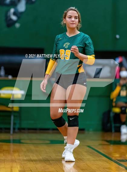 Thumbnail 2 in Seventy-First vs Pine Forest (Trojan Invitational Volleyball Tournament) photogallery.