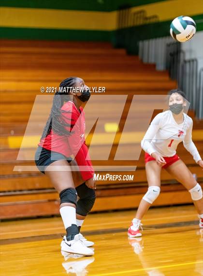 Thumbnail 1 in Seventy-First vs Pine Forest (Trojan Invitational Volleyball Tournament) photogallery.