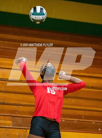 Thumbnail 1 in Seventy-First vs Pine Forest (Trojan Invitational Volleyball Tournament) photogallery.