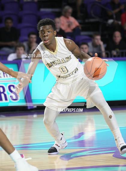 Thumbnail 2 in Hudson Catholic vs. Neumann-Goretti (City of Palms Classic) photogallery.