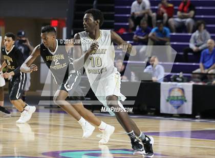Thumbnail 3 in Hudson Catholic vs. Neumann-Goretti (City of Palms Classic) photogallery.