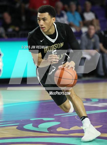 Thumbnail 1 in Hudson Catholic vs. Neumann-Goretti (City of Palms Classic) photogallery.