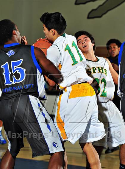 Thumbnail 1 in Sierra Pacific @ Cathedral City (MaxPreps Holiday Classic) photogallery.