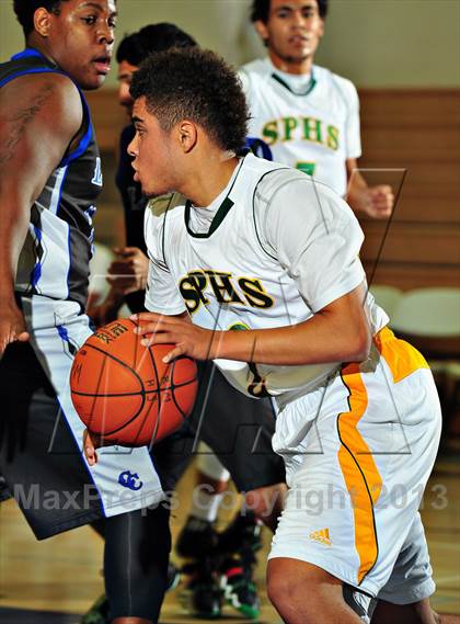 Thumbnail 3 in Sierra Pacific @ Cathedral City (MaxPreps Holiday Classic) photogallery.