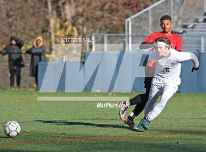 Thumbnail 1 in Cromwell @ Morgan (CIAC Class S Quarterfinal) photogallery.