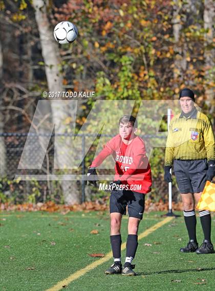 Thumbnail 2 in Cromwell @ Morgan (CIAC Class S Quarterfinal) photogallery.