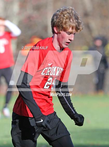 Thumbnail 2 in Cromwell @ Morgan (CIAC Class S Quarterfinal) photogallery.
