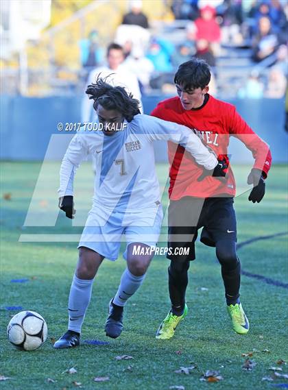 Thumbnail 3 in Cromwell @ Morgan (CIAC Class S Quarterfinal) photogallery.