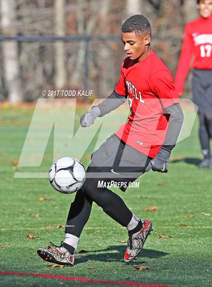 Thumbnail 2 in Cromwell @ Morgan (CIAC Class S Quarterfinal) photogallery.