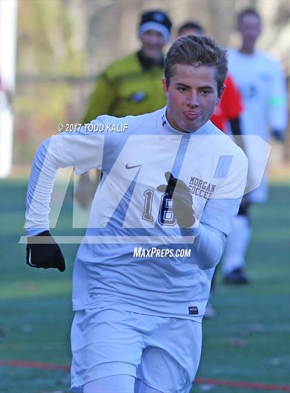 Thumbnail 3 in Cromwell @ Morgan (CIAC Class S Quarterfinal) photogallery.