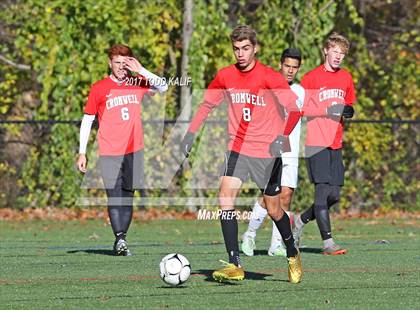 Thumbnail 2 in Cromwell @ Morgan (CIAC Class S Quarterfinal) photogallery.