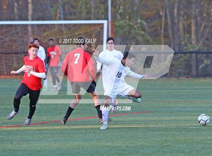 Thumbnail 1 in Cromwell @ Morgan (CIAC Class S Quarterfinal) photogallery.
