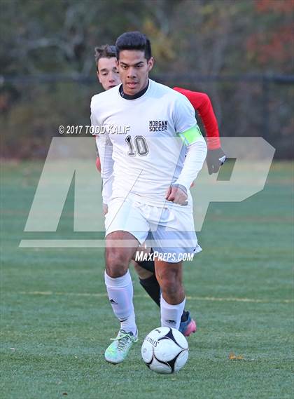 Thumbnail 2 in Cromwell @ Morgan (CIAC Class S Quarterfinal) photogallery.