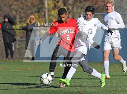 Thumbnail 1 in Cromwell @ Morgan (CIAC Class S Quarterfinal) photogallery.