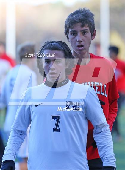 Thumbnail 1 in Cromwell @ Morgan (CIAC Class S Quarterfinal) photogallery.
